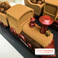 La Bûche Shangri-là Express de Michaël Bartocetti pour Noël 2018