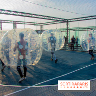 Animation de Bubble Foot sur la Tour Montparnasse
