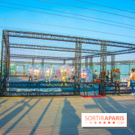 Animation de Bubble Foot sur la Tour Montparnasse