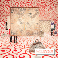 Exposition Furoshiki à l'hôtel de ville