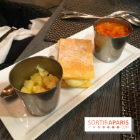 Carte des Frères Pourcel au Bar à Huitres 