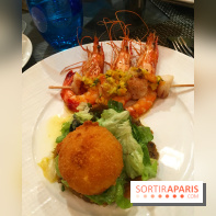 Carte des Frères Pourcel au Bar à Huitres 