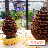 Bûche de Noël 2018 de Maxime Frédéric pour le George V