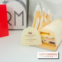 Bûche de Noël 2018 de Royal Monceau x Pierre Hermé