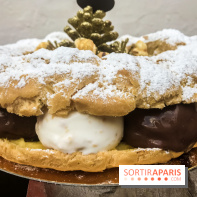 Paris/Rome, bûche 2018 d'Il Gelato Del Marchese