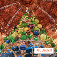 Inauguration du Sapin et des Vitrines des Galeries Lafayettes 2018