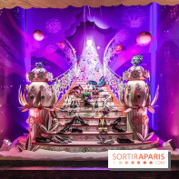 Inauguration du Sapin et des Vitrines des Galeries Lafayettes 2018