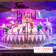 Inauguration du Sapin et des Vitrines des Galeries Lafayettes 2018