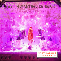 Inauguration du Sapin et des Vitrines des Galeries Lafayettes 2018
