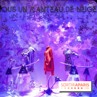 Inauguration du Sapin et des Vitrines des Galeries Lafayettes 2018