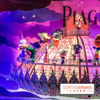 Inauguration du Sapin et des Vitrines des Galeries Lafayettes 2018