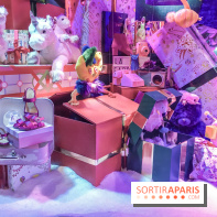 Inauguration du Sapin et des Vitrines des Galeries Lafayettes 2018
