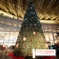 Illuminations de Noël 2018 au Forum des Halles avec Bérangère Krief