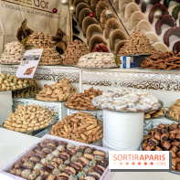 Le Marché de Noël des Tuileries à Paris, patisseries