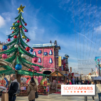 Le Marché de Noël des Tuileries à Paris, allées