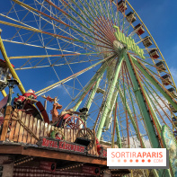 Le Marché de Noël des Tuileries à Paris, grande roue
