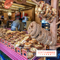 Le Marché de Noël des Tuileries à Paris, bretzel