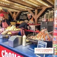 Le Marché de Noël des Tuileries à Paris, choucroute