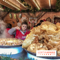 Le Marché de Noël des Tuileries à Paris, food