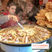 Le Marché de Noël des Tuileries à Paris, food