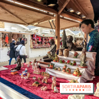 Le Marché de Noël des Tuileries à Paris, shopping