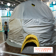 Cabanes à la Cité des Sciences, les photos