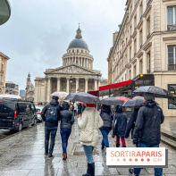 visuel Paris visuel  - pluie - parapluie