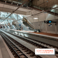 visuel Paris - Transport - Quai de RER - RER E