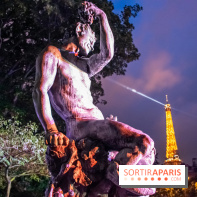 visuel Paris visuel  - palais galliera tour eiffel nuit