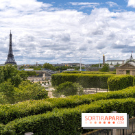 visuel Paris visuel  -  Tuileries - tour eiffel