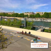 Visuel Paris berges, quai de Seine