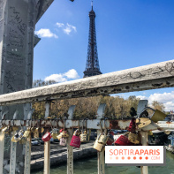 Visuel Paris, Tour Eiffel cadenas