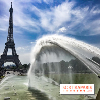 Visuel Paris, tour eiffel fontaine