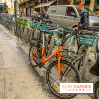 Visuel Paris vélo velib