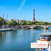 Visuel Paris Tour Eiffel Seine