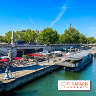Visuel Paris terrasse quai de Seine