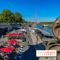 Visuel Paris terrasse quai de Seine