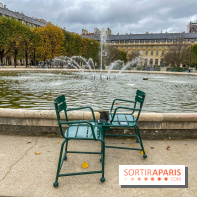 Visuel Paris vide confinement Palais Royal