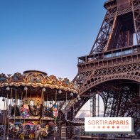 Visuel Paris Tour Eiffel manège enfants