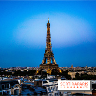Visuel ParisTour Eiffel soir nuit