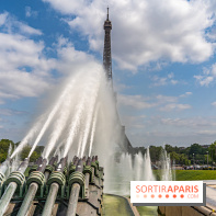 visuel Paris visuel  -  Tour Eiffel - fontaine