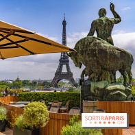 visuel Paris visuel  -  Tour Eiffel - terrasse - café