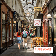 visuel Paris visuel  -  amoureux - saint Valentin - Passage couvert