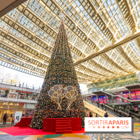 visuel Paris visuel  -  sapin - forum des halles- Noël