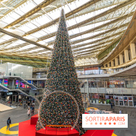 visuel Paris visuel  -  sapin - forum des halles- Noël