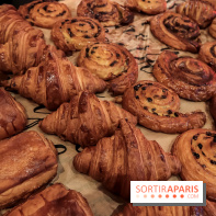 The French Bastards, la boulangerie-pâtisserie d'Oberkampf - croissant - pain au chocolat