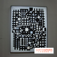 Exposition Vasarely Centre Pompidou, nos photos