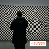 Exposition Vasarely Centre Pompidou, nos photos