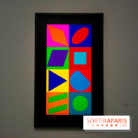 Exposition Vasarely Centre Pompidou, nos photos