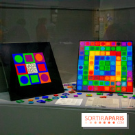 Exposition Vasarely Centre Pompidou, nos photos